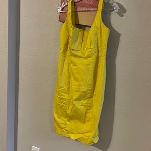 Yellow Dress sleeveless